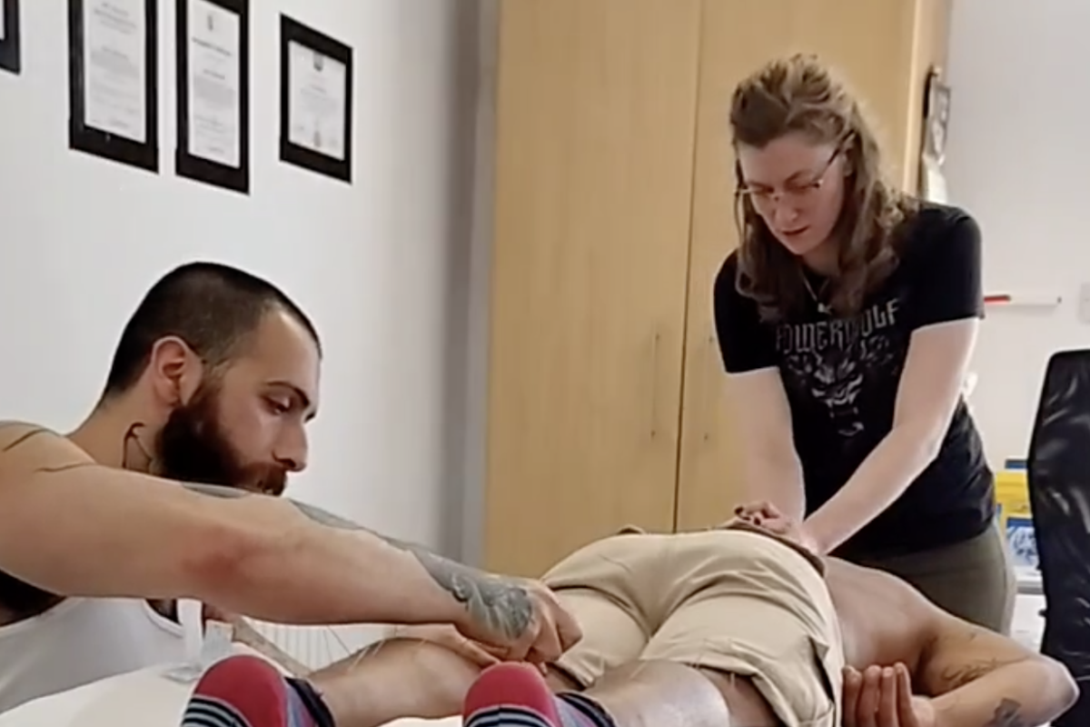 orthopedic therapy team
